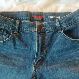 Wrangler Classic Boot Jeans Junior 16- Blue